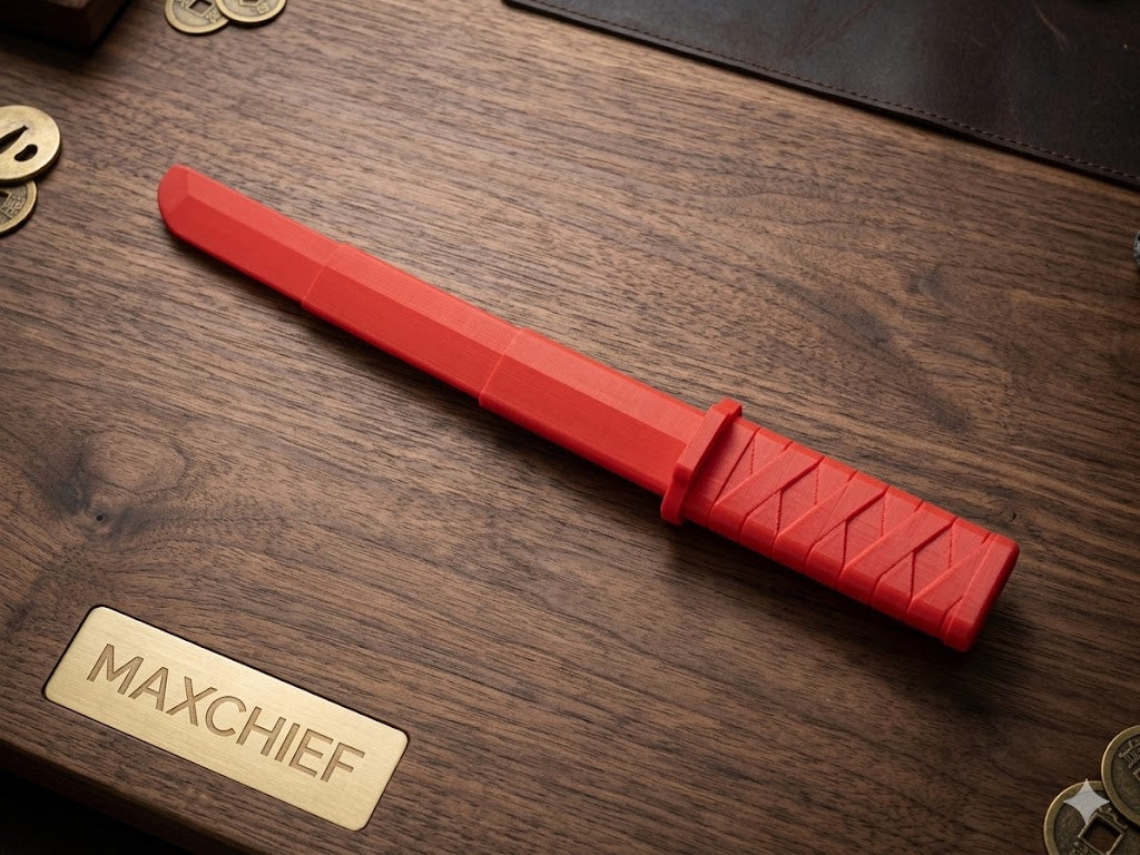 Mini Katana Sword Display – 3D Printed Desk Decor