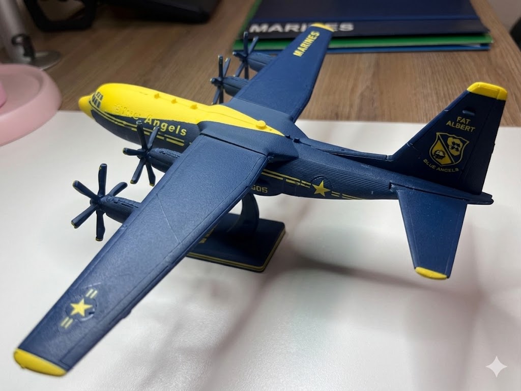 C-130 Fat Albert 3D Printed Model Kit