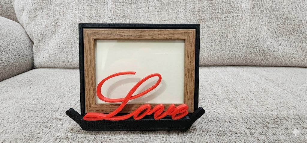Love Picture Frame Display Stand