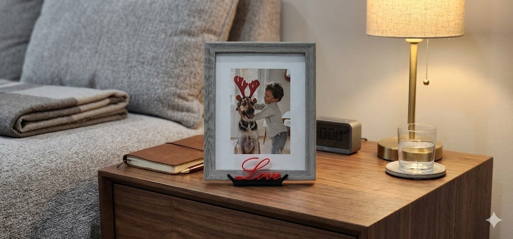 Love Picture Frame Display Stand