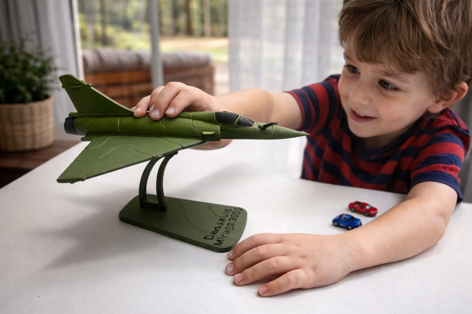 Dassault Mirage 2000 3D Printed Aircraft Model