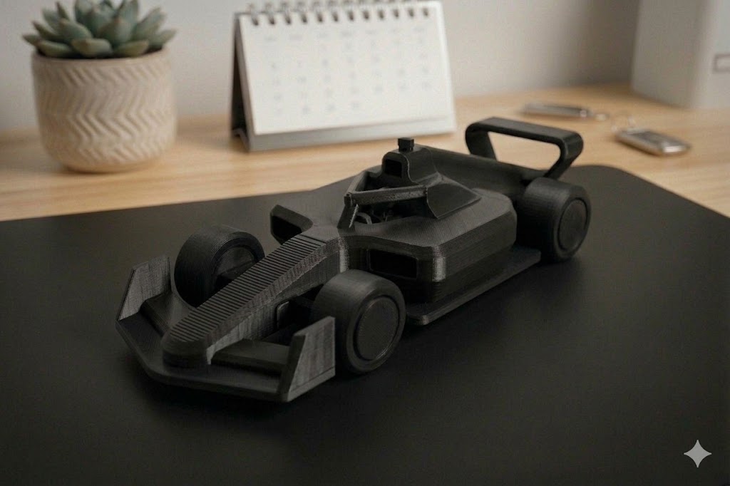 Mini Race Car Kit – 3D Printed Model Car