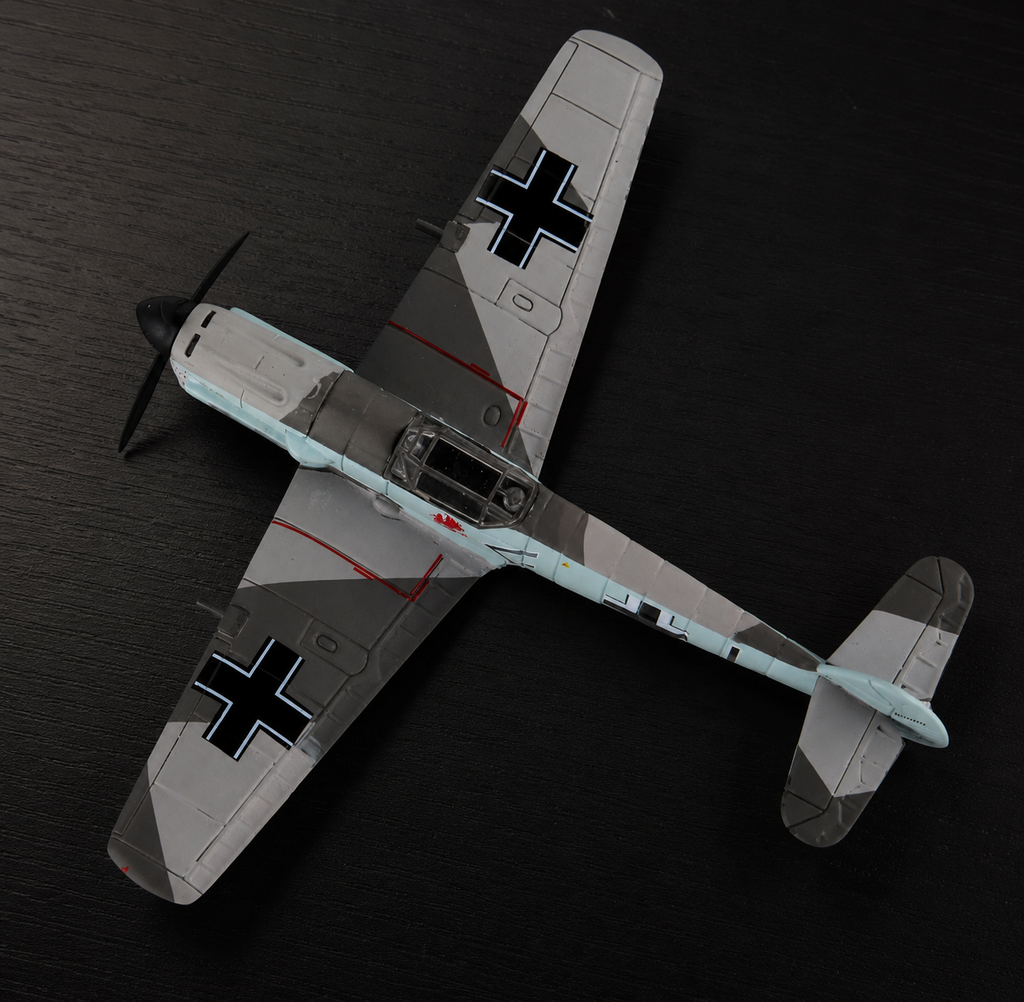 Messerschmitt Bf 109 “Adolf Galland” 3D Printed Model Kit – 1:87 Scale