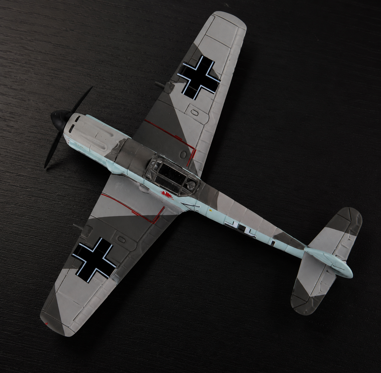 Messerschmitt Bf 109 “Adolf Galland” 3D Printed Model Kit – 1:87 Scale