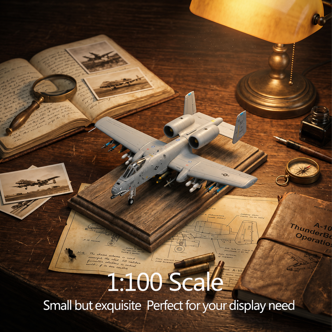 A-10 Thunderbolt II “Warthog” 3D Printed Model Kit – 1:100 Scale