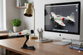 A6M2 Zero WWII Fighter Plane 3D Printed Model Kit – 1:97 Scale