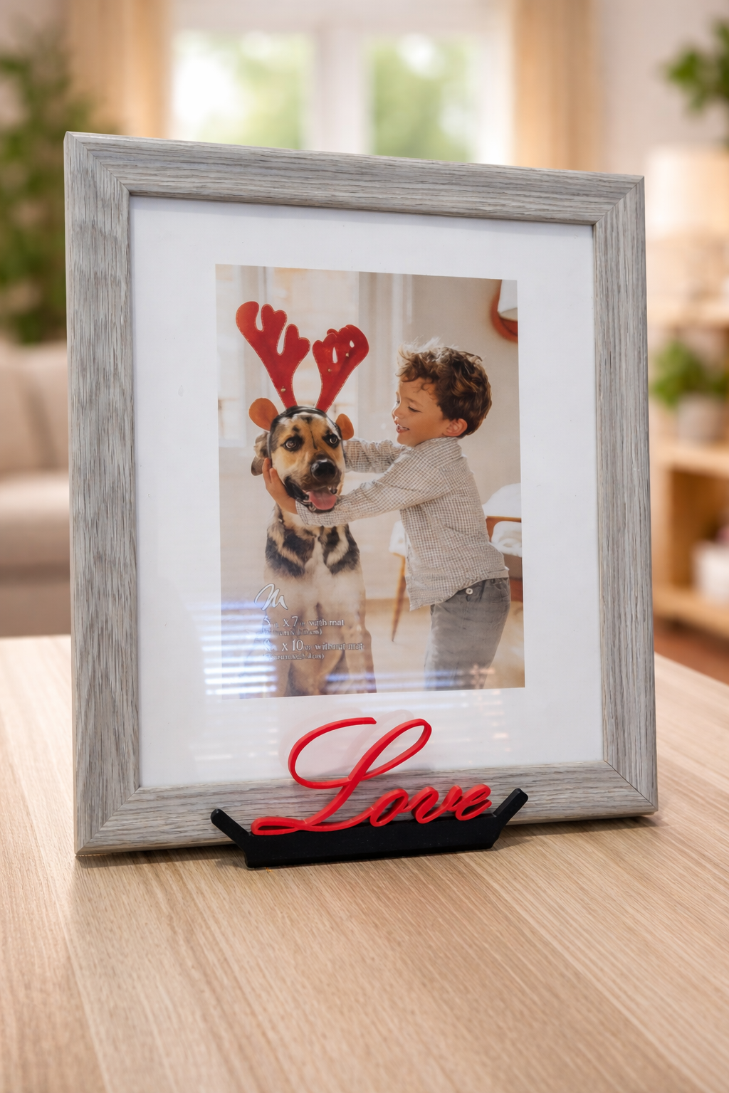 Love Picture Frame Display Stand