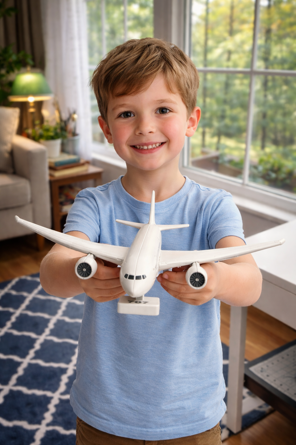 Boeing 787 Dreamliner 3D Printed Model Kit Boeing 787 Dreamliner 3D Printed Model Kit – Commercial Airliner DIY Build – Aviation Desk Decor – Passenger Jet Display Model