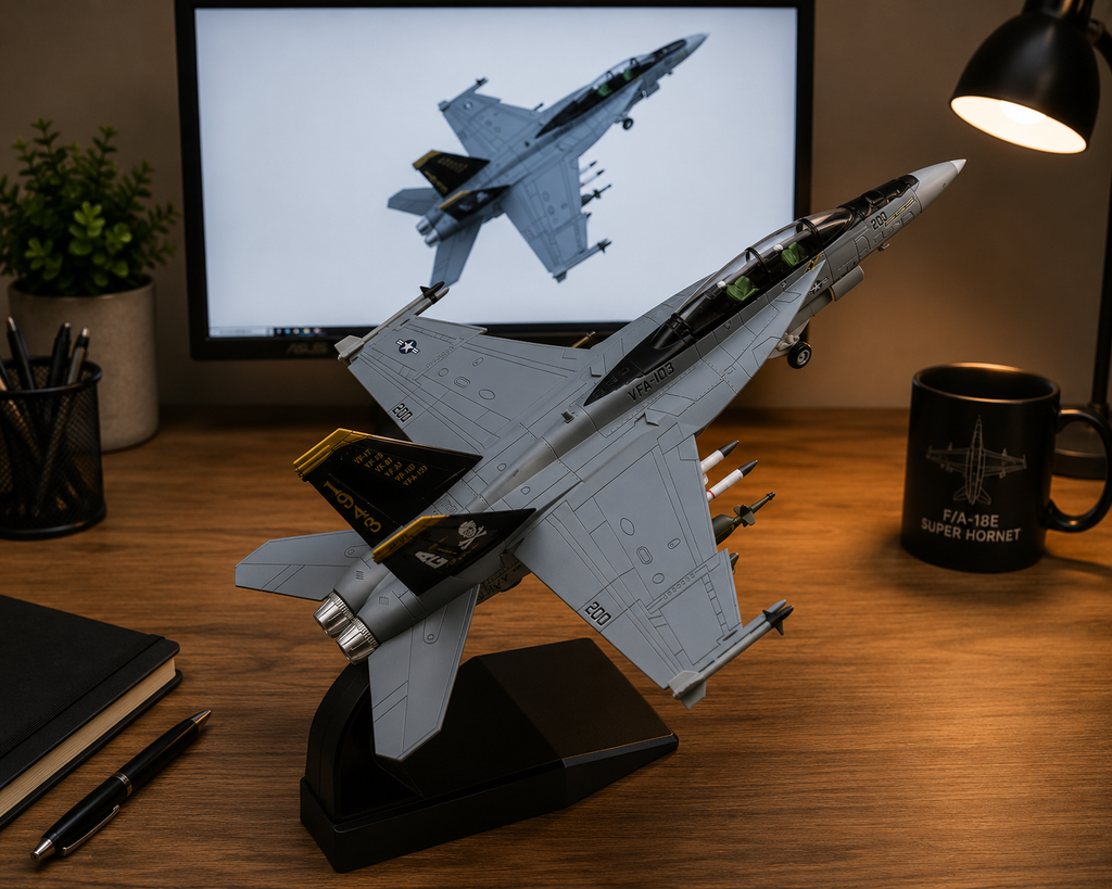 F/A-18 Super Hornet 3D Printed Model Kit – 1:100 Scale