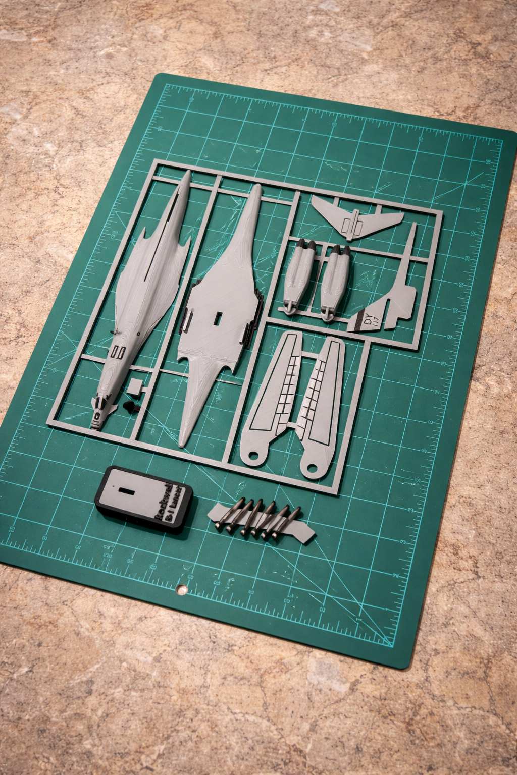 B-1 Lancer 3D Printed Aircraft Model Kit – Supersonic Bomber Edition