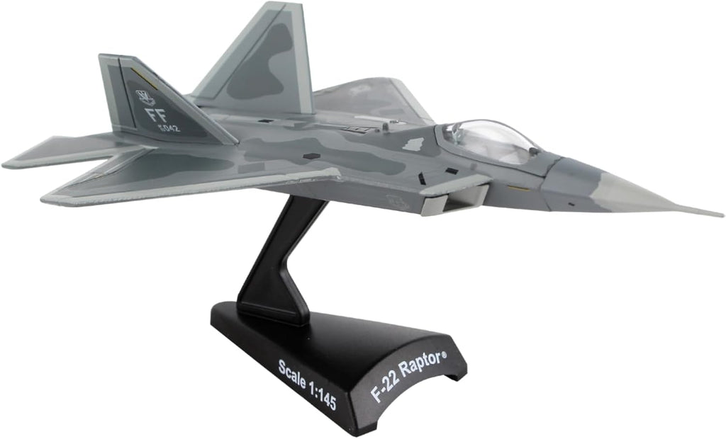 F-22 Raptor Jet Display Model – 1:145 Scale Inspired Stealth Fighter Aircraft
