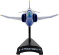 F-4 Phantom II Blue Angels Jet Display Model – 1:155 Scale Inspired Navy Aircraft