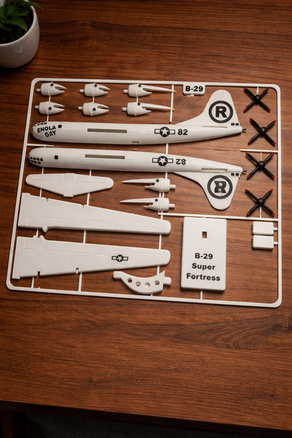 B-29 Superfortress 3D Printed Aircraft Model Kit – WWII Bomber Edition