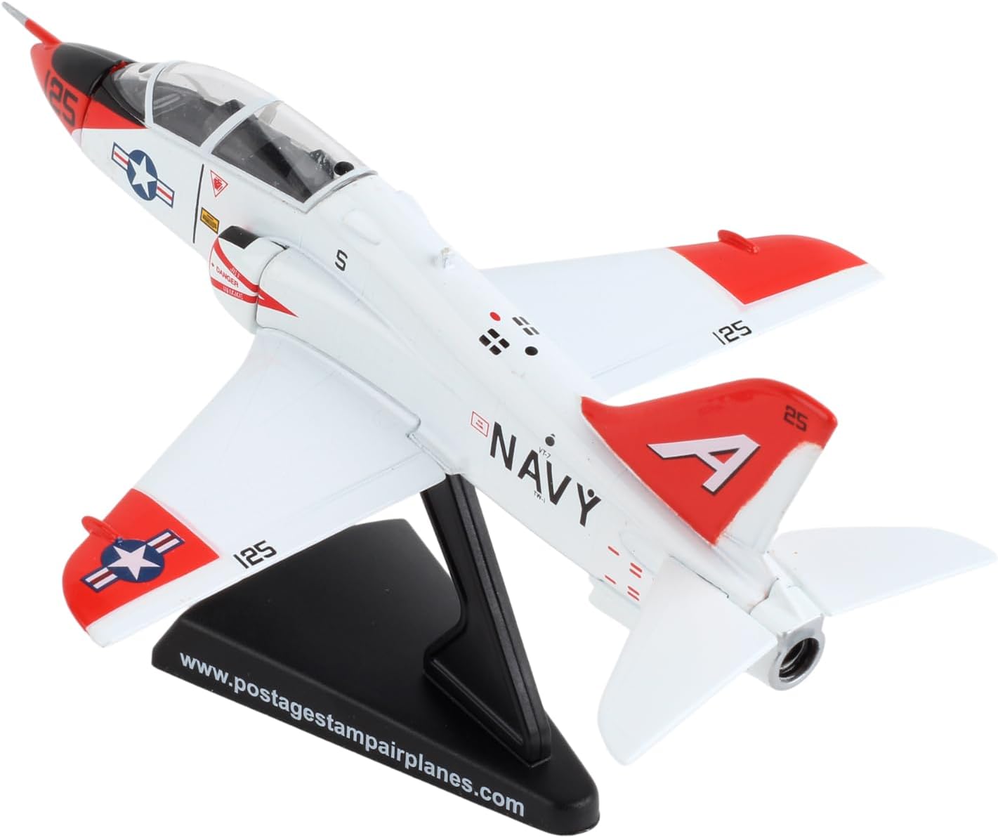 T-45 Goshawk Jet Display Model – 1:100 Scale Inspired Navy Trainer Aircraft
