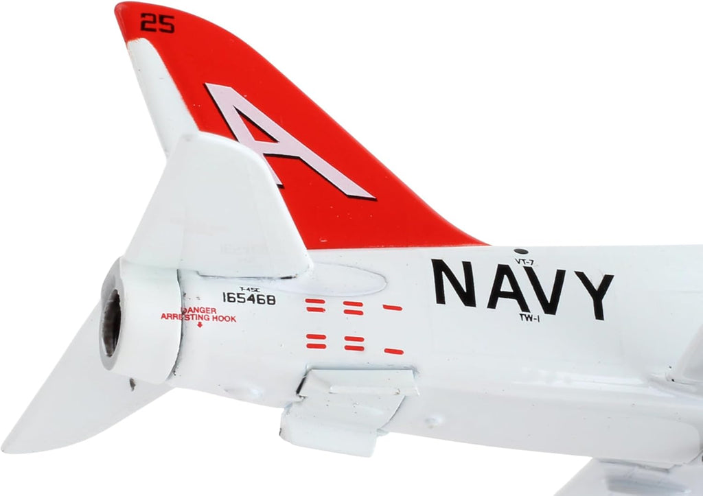 T-45 Goshawk Jet Display Model – 1:100 Scale Inspired Navy Trainer Aircraft