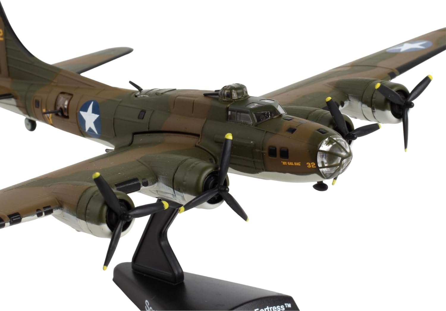 B-17E Flying Fortress “My Gal Sal” Display Model – 1:155 Scale Inspired WWII Bomber Aircraft