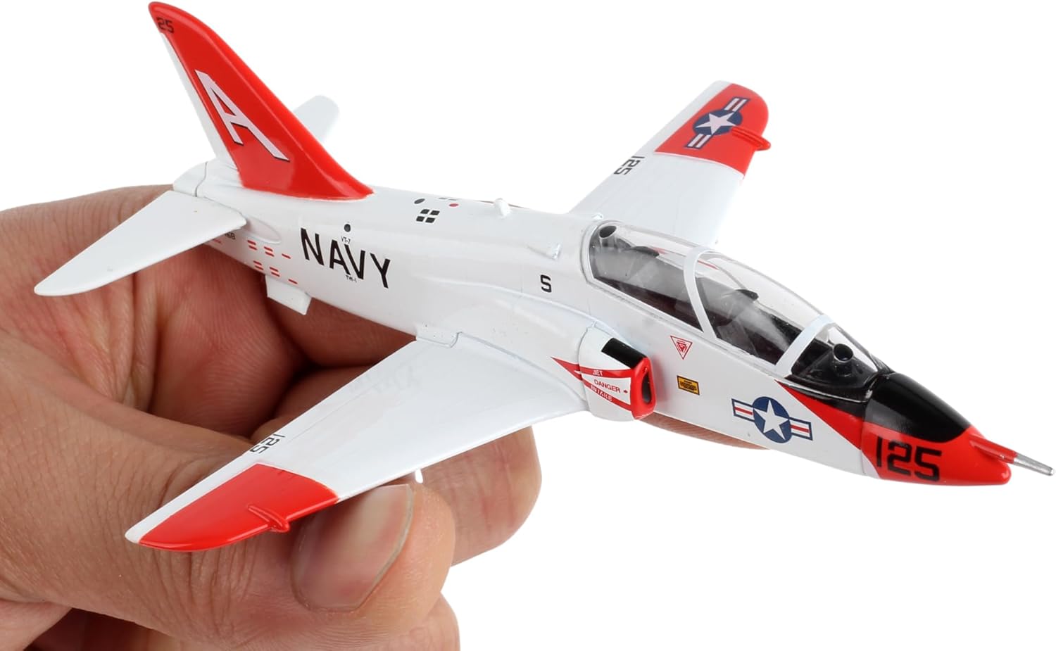 T-45 Goshawk Jet Display Model – 1:100 Scale Inspired Navy Trainer Aircraft