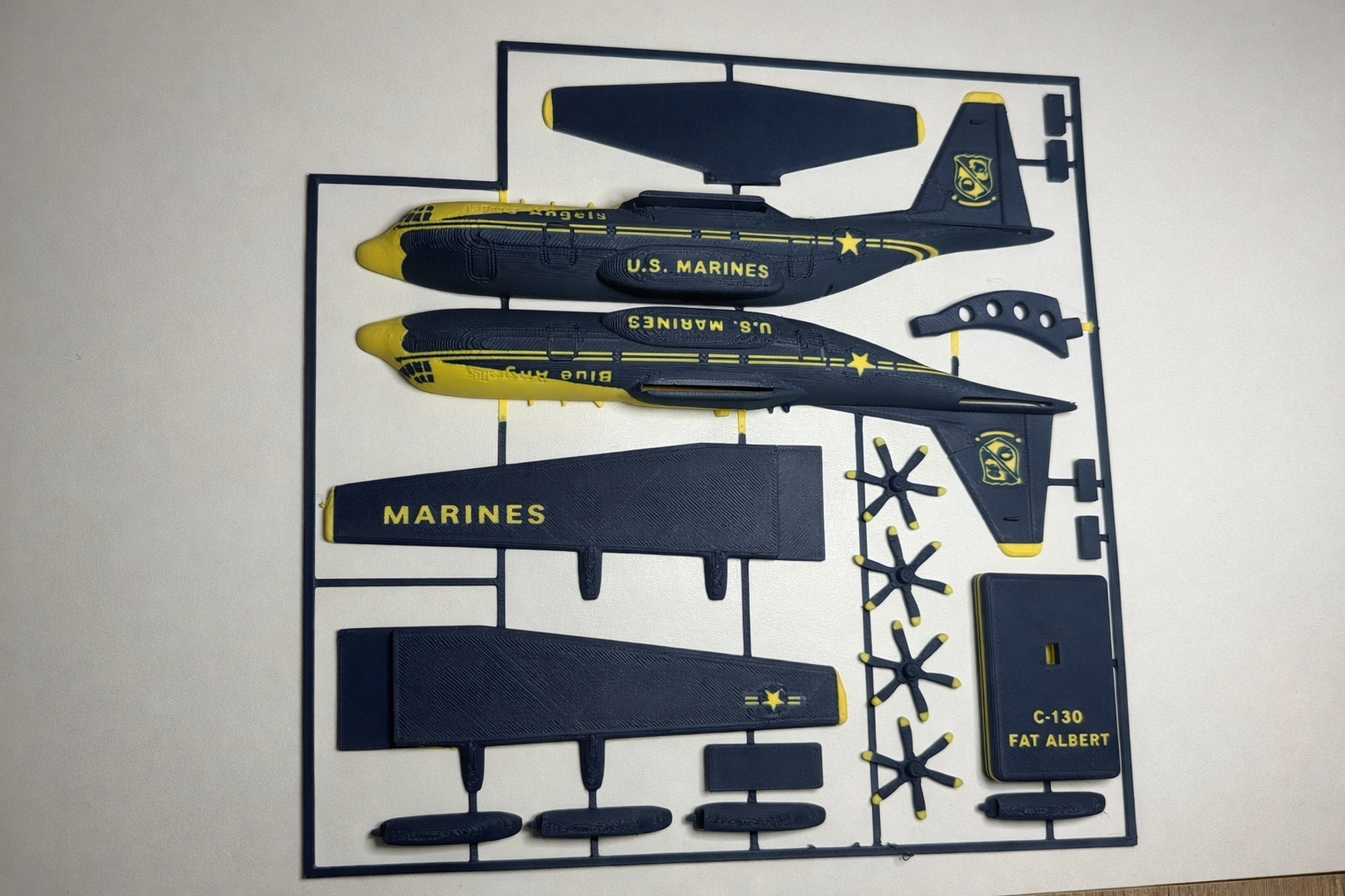 C-130 Fat Albert 3D Printed Model Kit