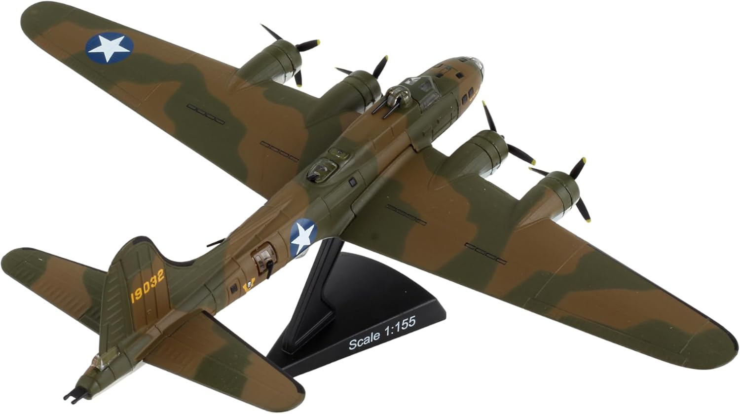 B-17E Flying Fortress “My Gal Sal” Display Model – 1:155 Scale Inspired WWII Bomber Aircraft