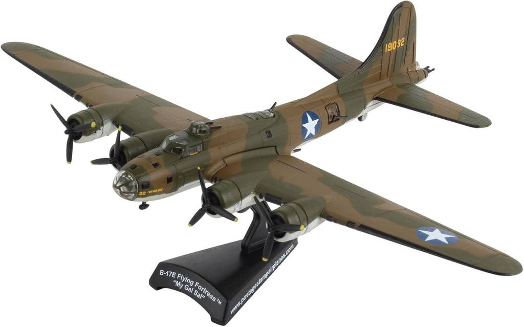 B-17E Flying Fortress “My Gal Sal” Display Model – 1:155 Scale Inspired WWII Bomber Aircraft