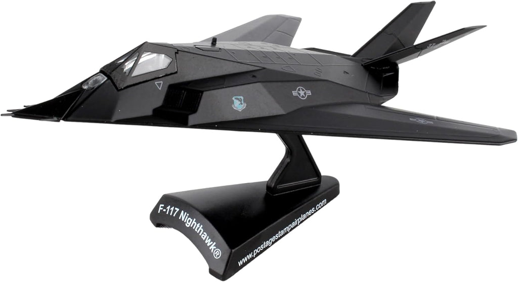 F-117 Nighthawk Stealth Aircraft Display Model – 1:150 Scale USAF Fighter Jet