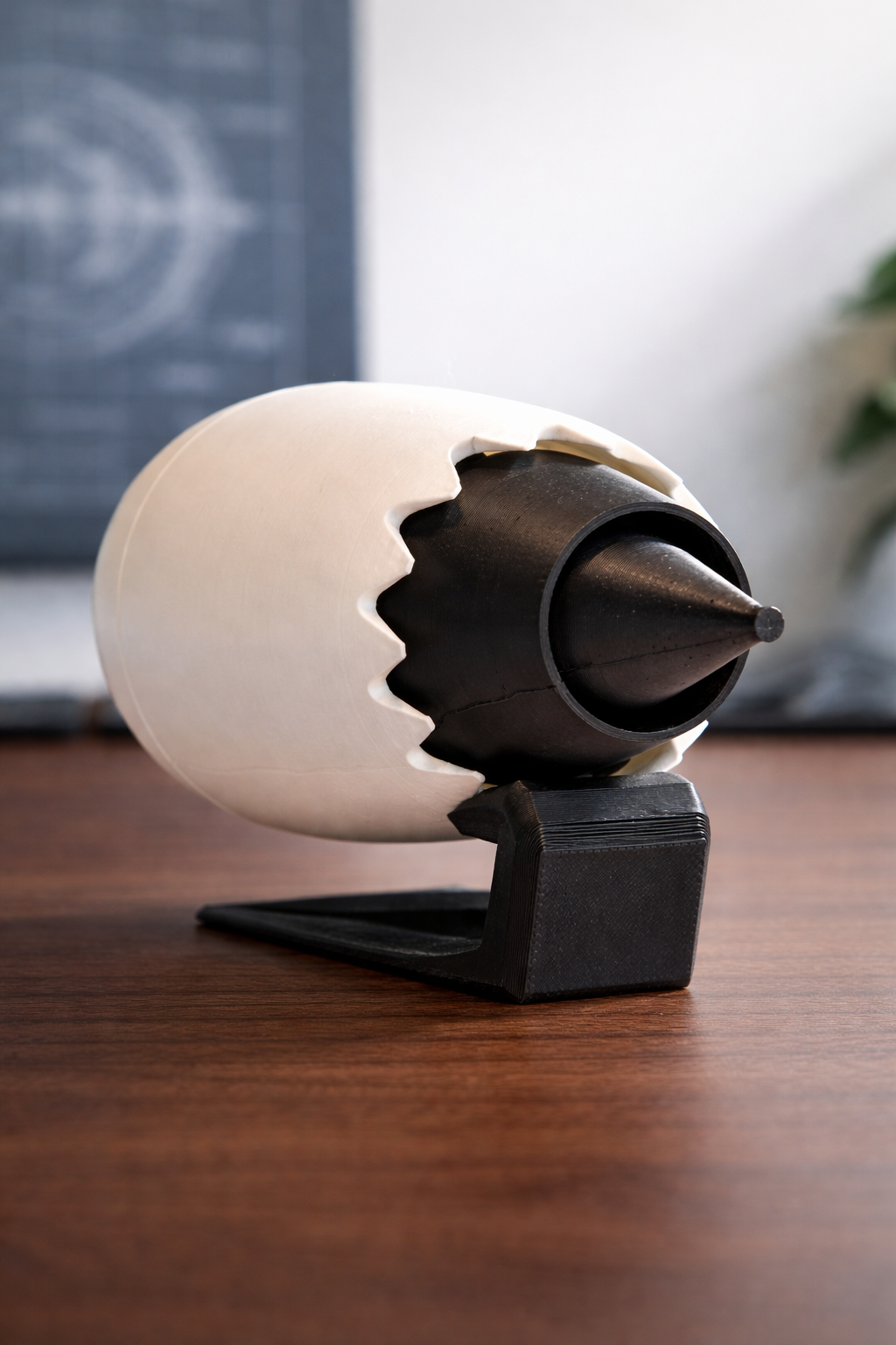 Jet Engine 3D Printed Model Kit – Buildable Turbofan Aircraft Engine Display