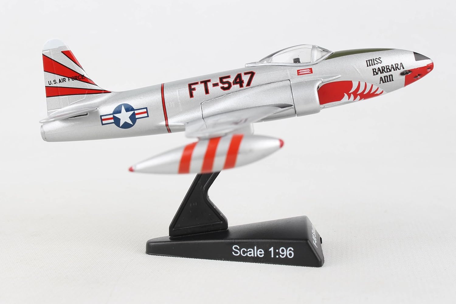 F-80 Shooting Star Display Model – 1:96 Scale Korean War Jet Fighter Aircraft