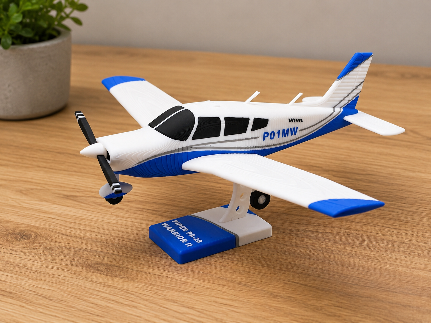 Piper PA-28 Warrior II 3D Printed Model Kit