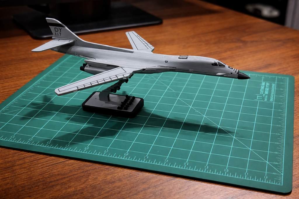 B-1 Lancer 3D Printed Aircraft Model Kit – Supersonic Bomber Edition