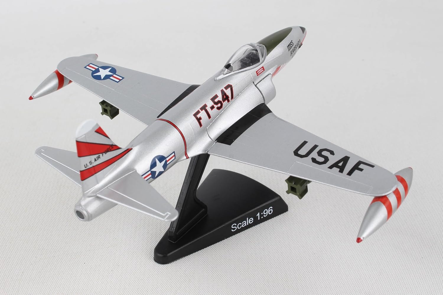 F-80 Shooting Star Display Model – 1:96 Scale Korean War Jet Fighter Aircraft