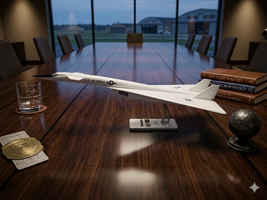 XB-70 Valkyrie 3D Printed Aircraft Model