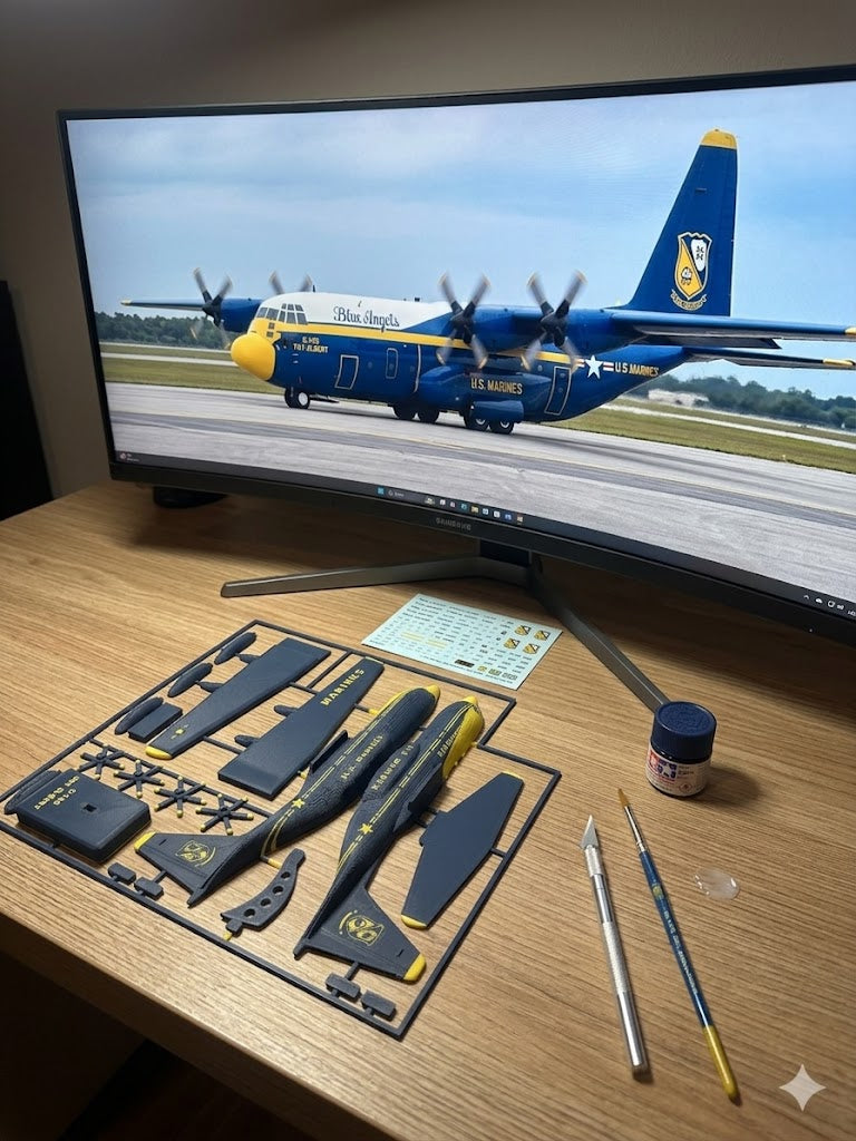 C-130 Fat Albert 3D Printed Model Kit