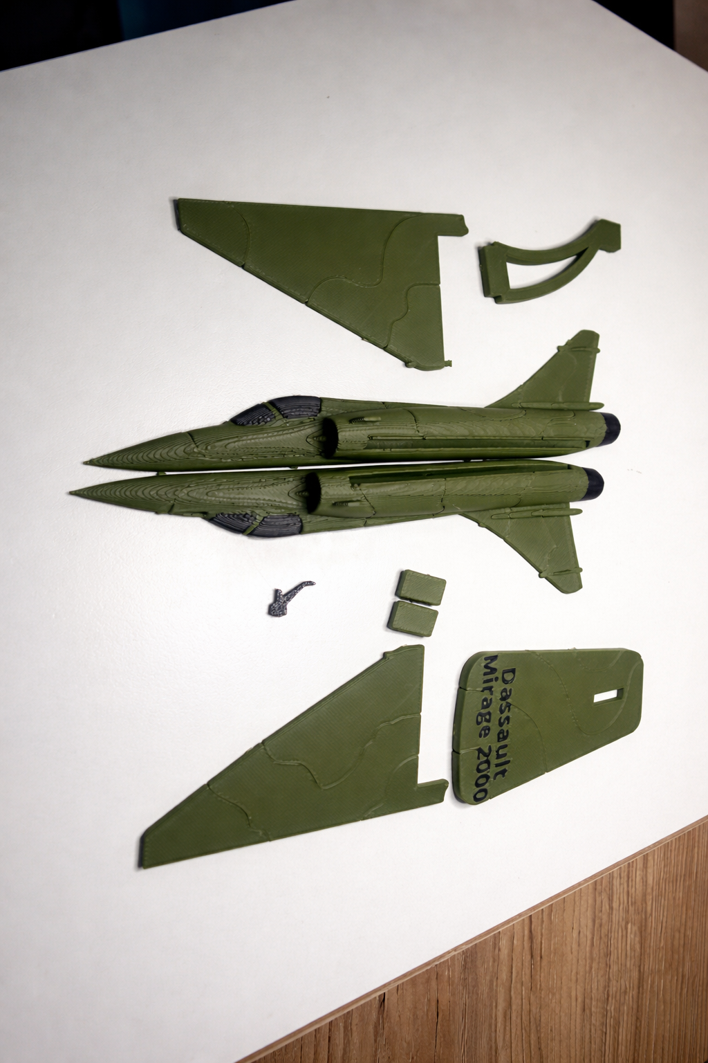 Dassault Mirage 2000 3D Printed Aircraft Model