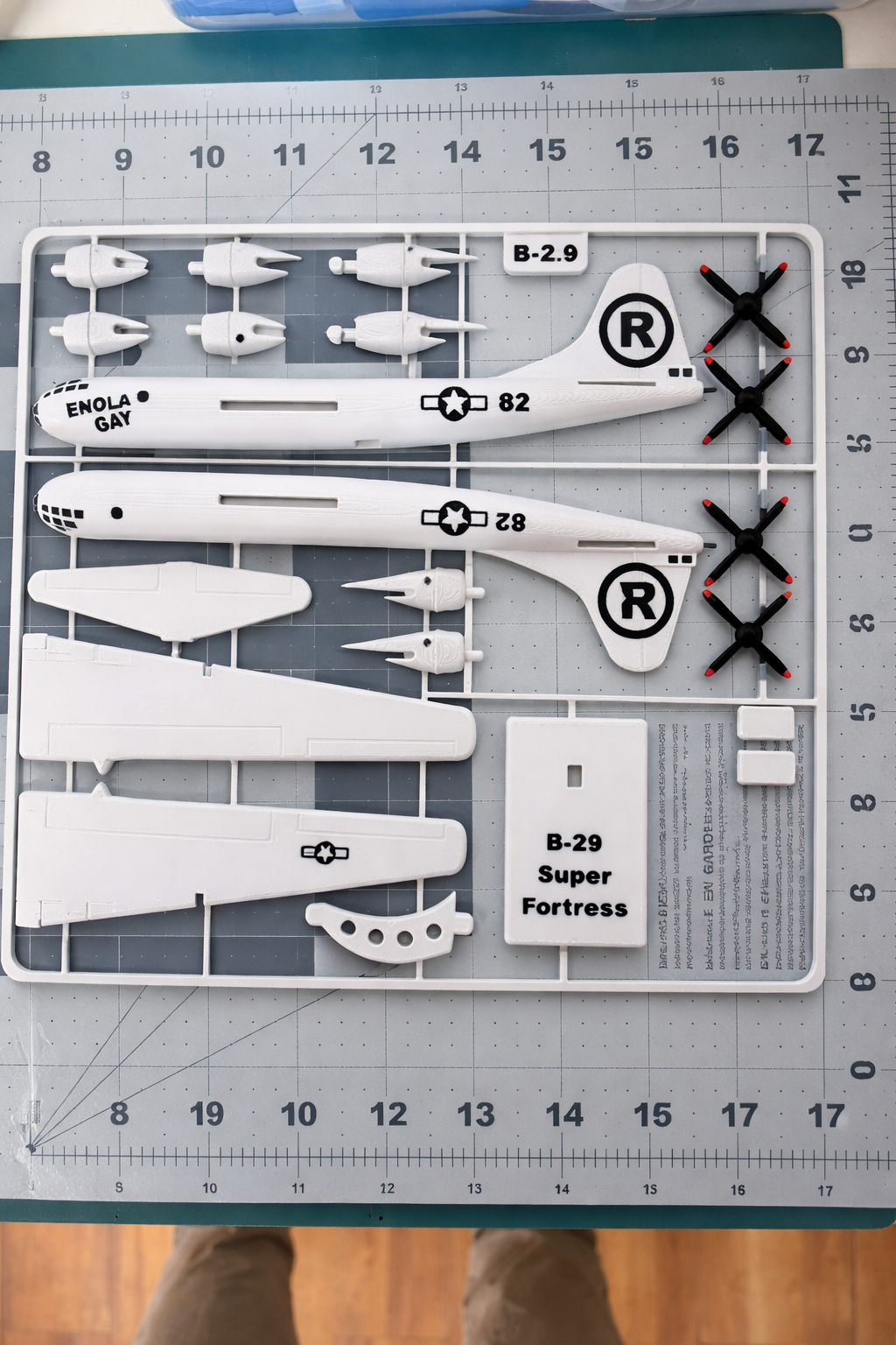 B-29 Superfortress 3D Printed Aircraft Model Kit – WWII Bomber Edition