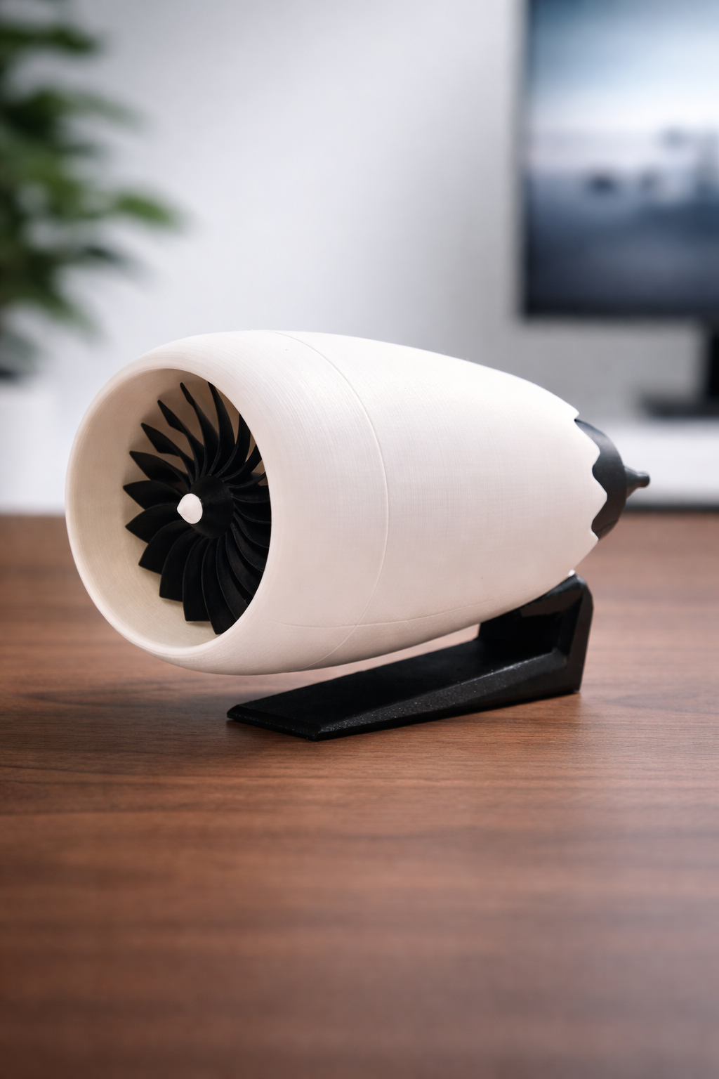 Jet Engine 3D Printed Model Kit – Buildable Turbofan Aircraft Engine Display