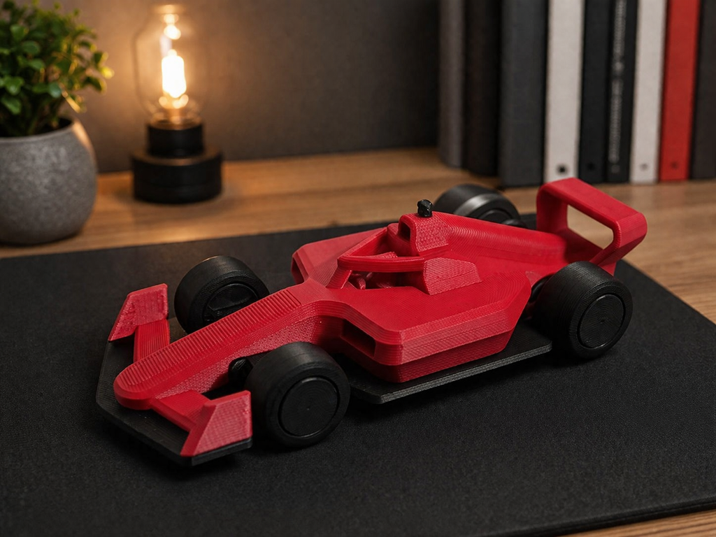 Mini Race Car Kit – 3D Printed Model Car