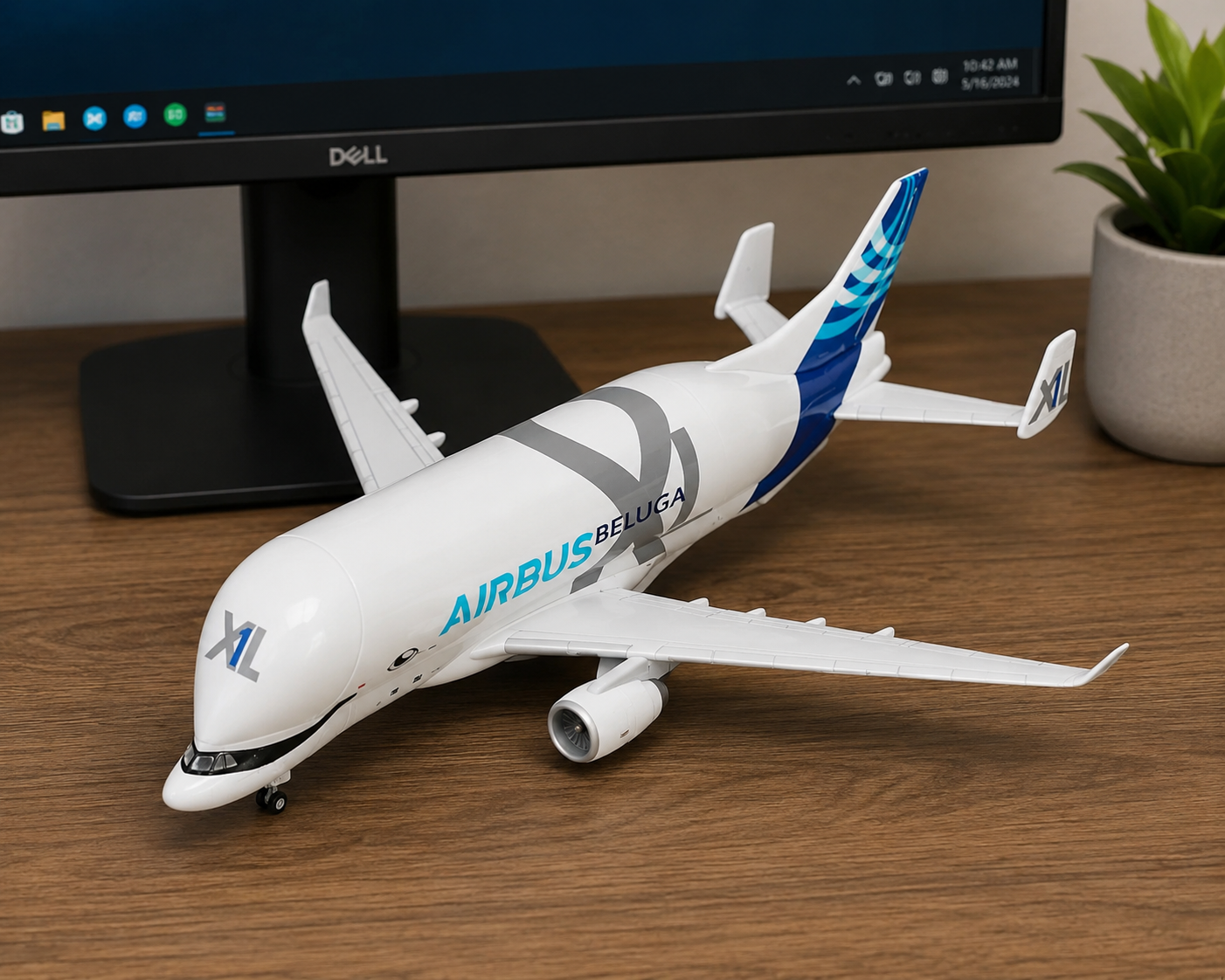 Airbus A330 Beluga XL Die-Cast Aircraft Model – 1/300 Scale Cargo Display Plane