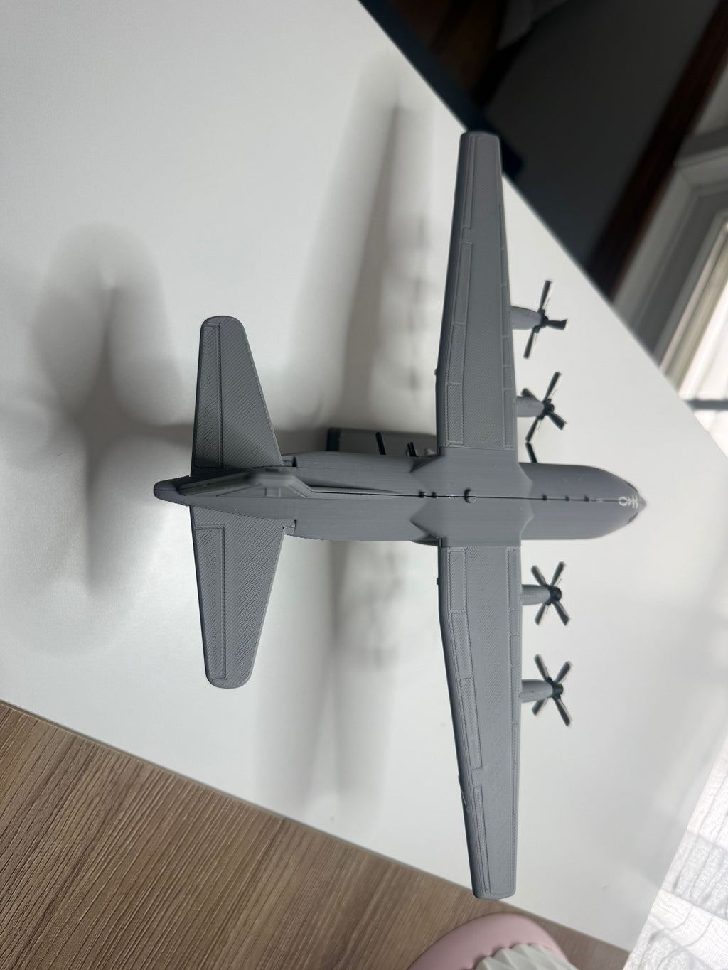 AC-130 Spooky 3D Printed Aircraft Model Kit – Military Gunship Plane