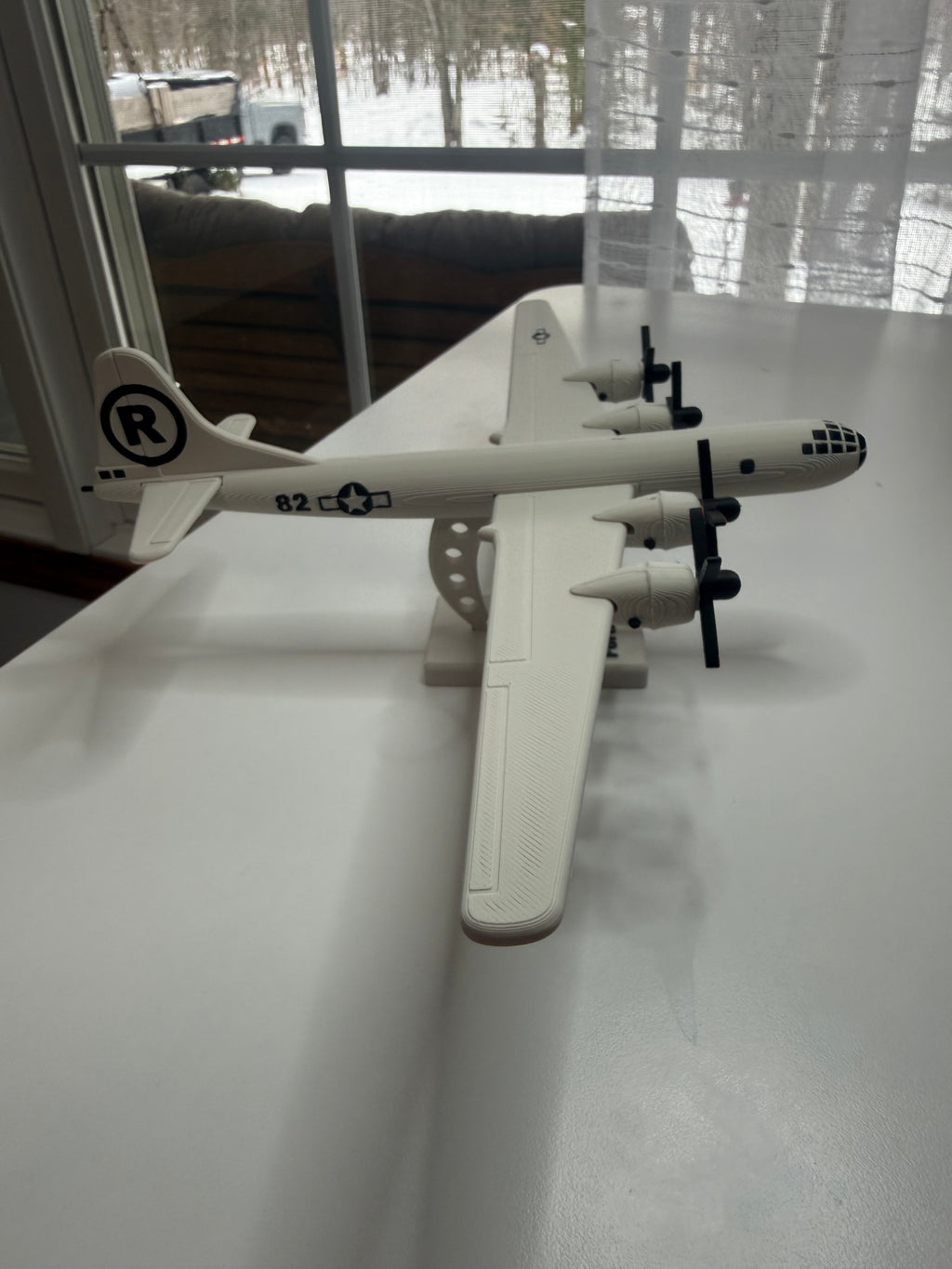 B-29 Superfortress 3D Printed Aircraft Model Kit – WWII Bomber Edition