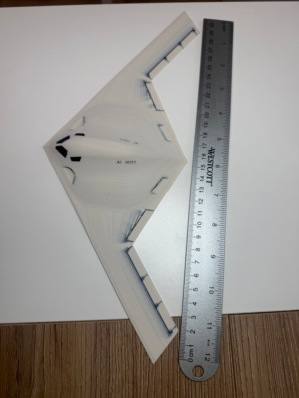 B-21 Raider 3D Printed Aircraft Model Kit – Stealth Bomber Edition