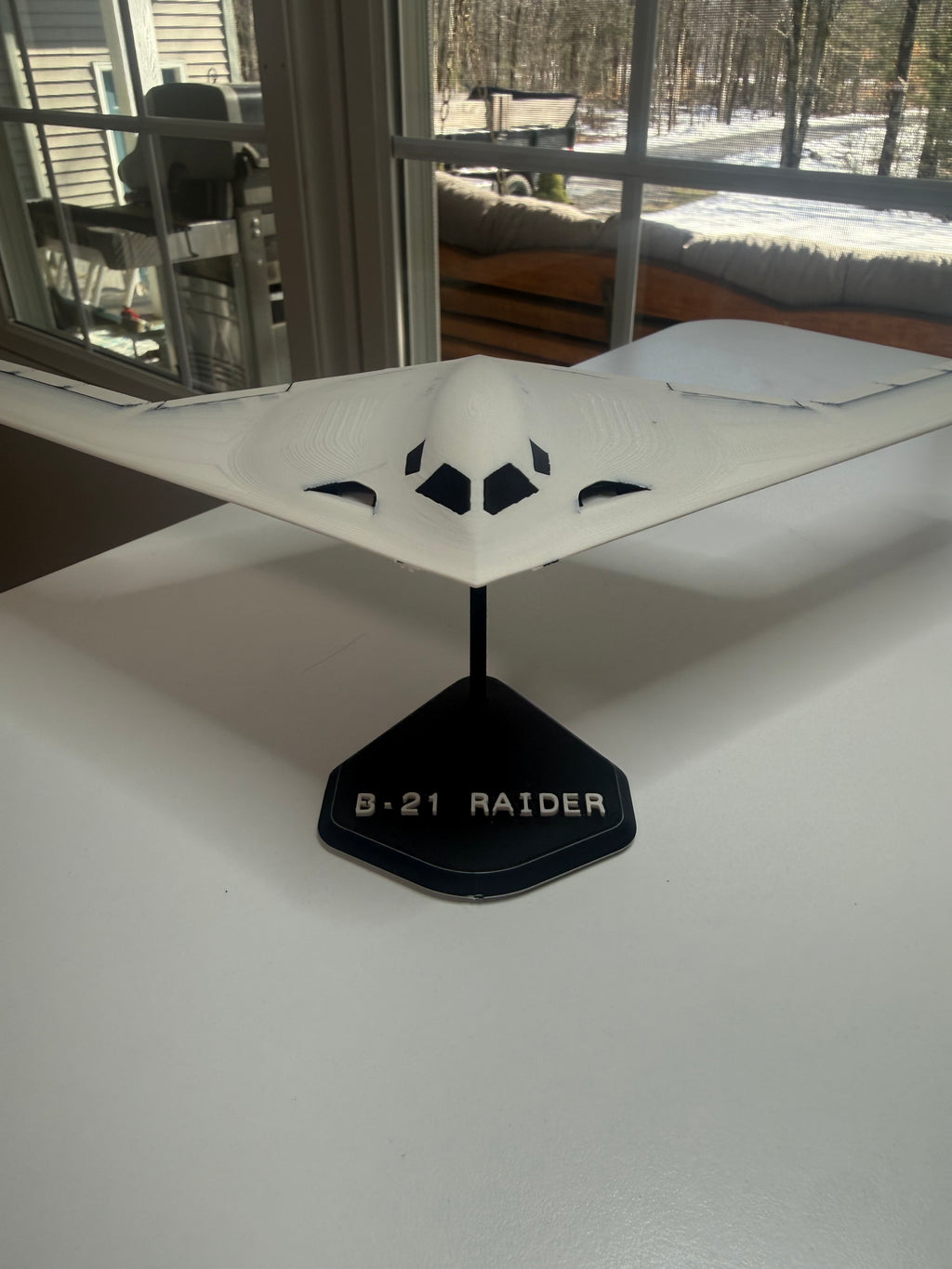 B-21 Raider 3D Printed Aircraft Model Kit – Stealth Bomber Edition