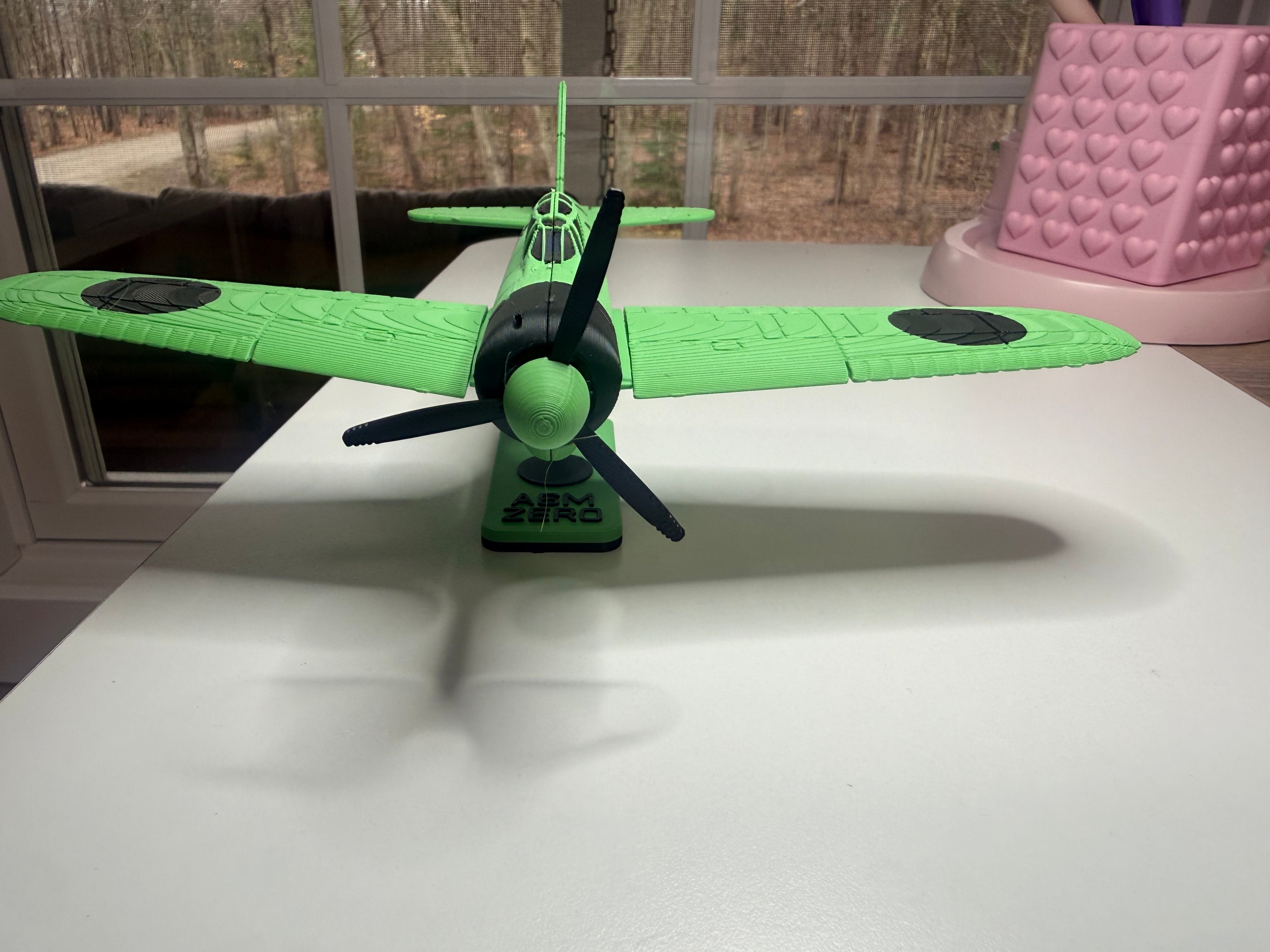 A6M Zero 3D Printed Aircraft Model Kit – WWII Japanese Fighter Edition