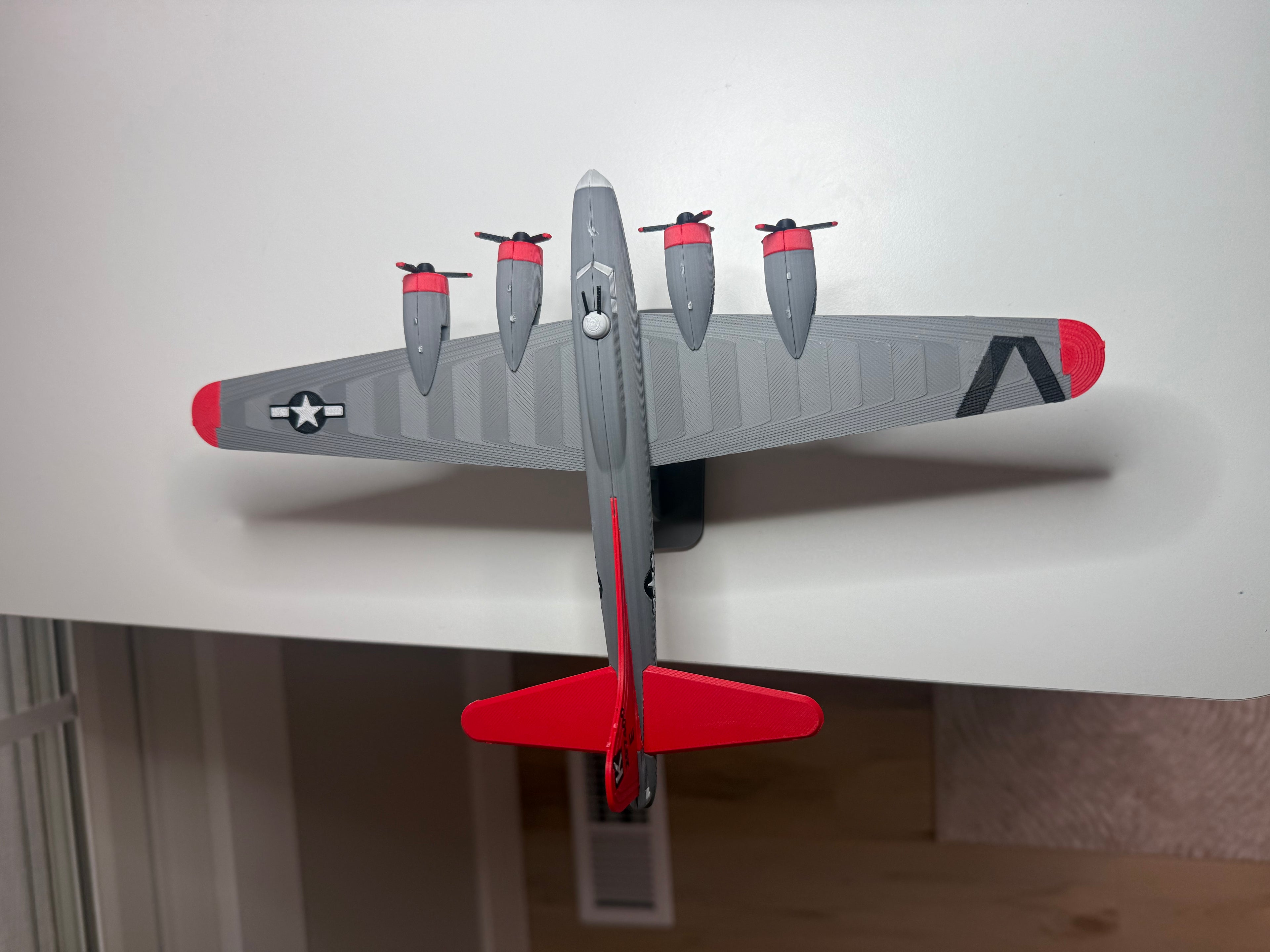 B-17 Flying Fortress 3D Printed Aircraft Model Kit – WWII Bomber Edition