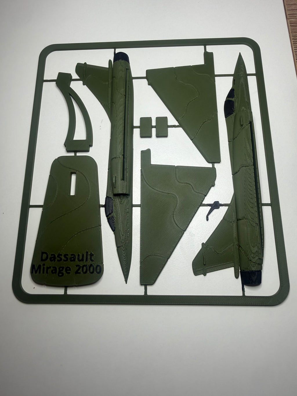 Dassault Mirage 2000 3D Printed Aircraft Model
