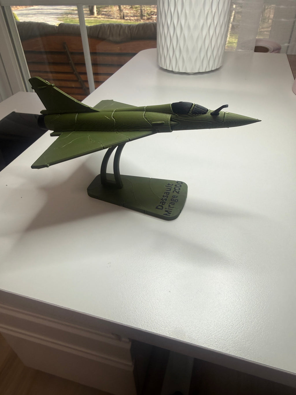 Dassault Mirage 2000 3D Printed Aircraft Model