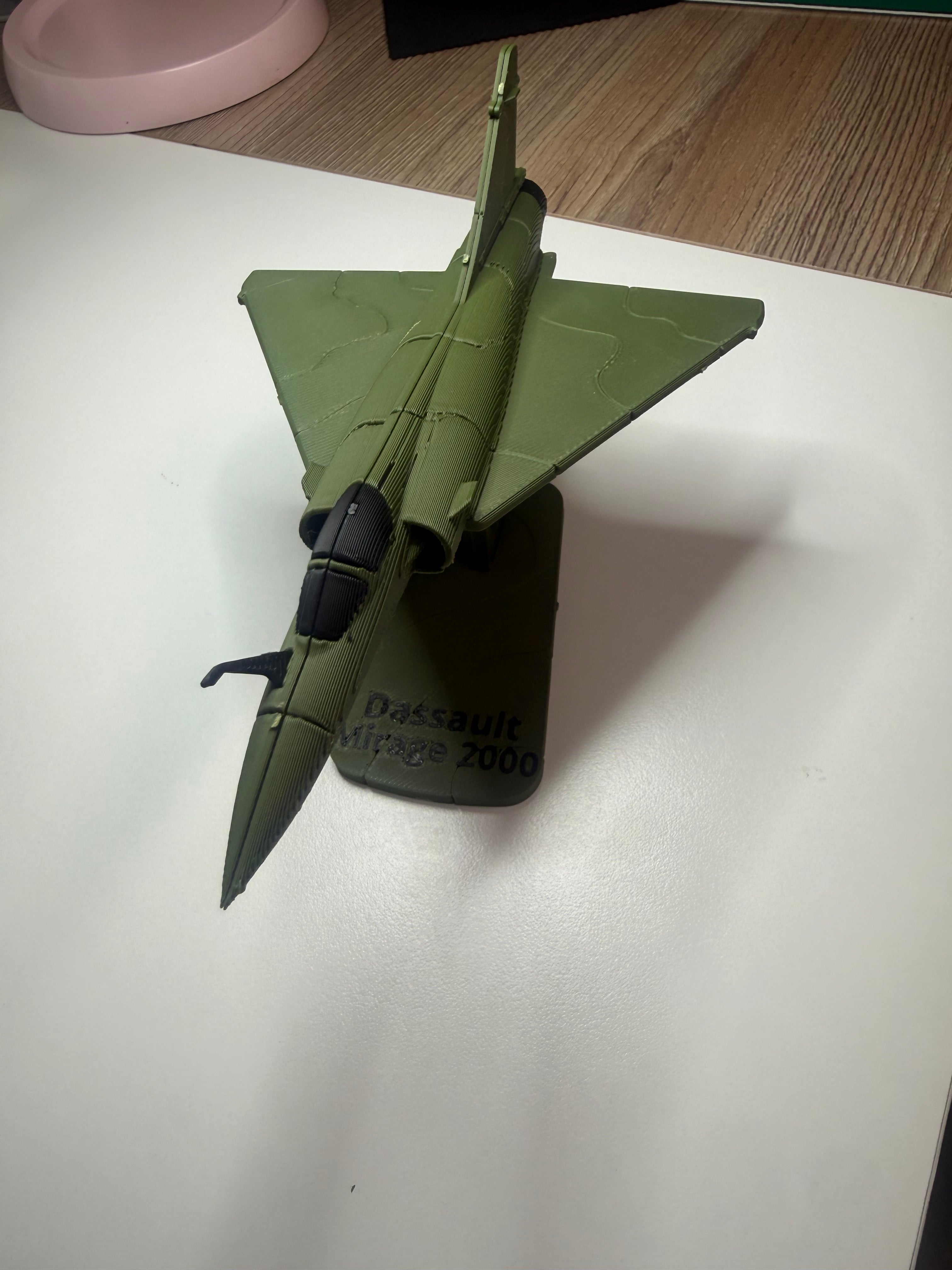 Dassault Mirage 2000 3D Printed Aircraft Model
