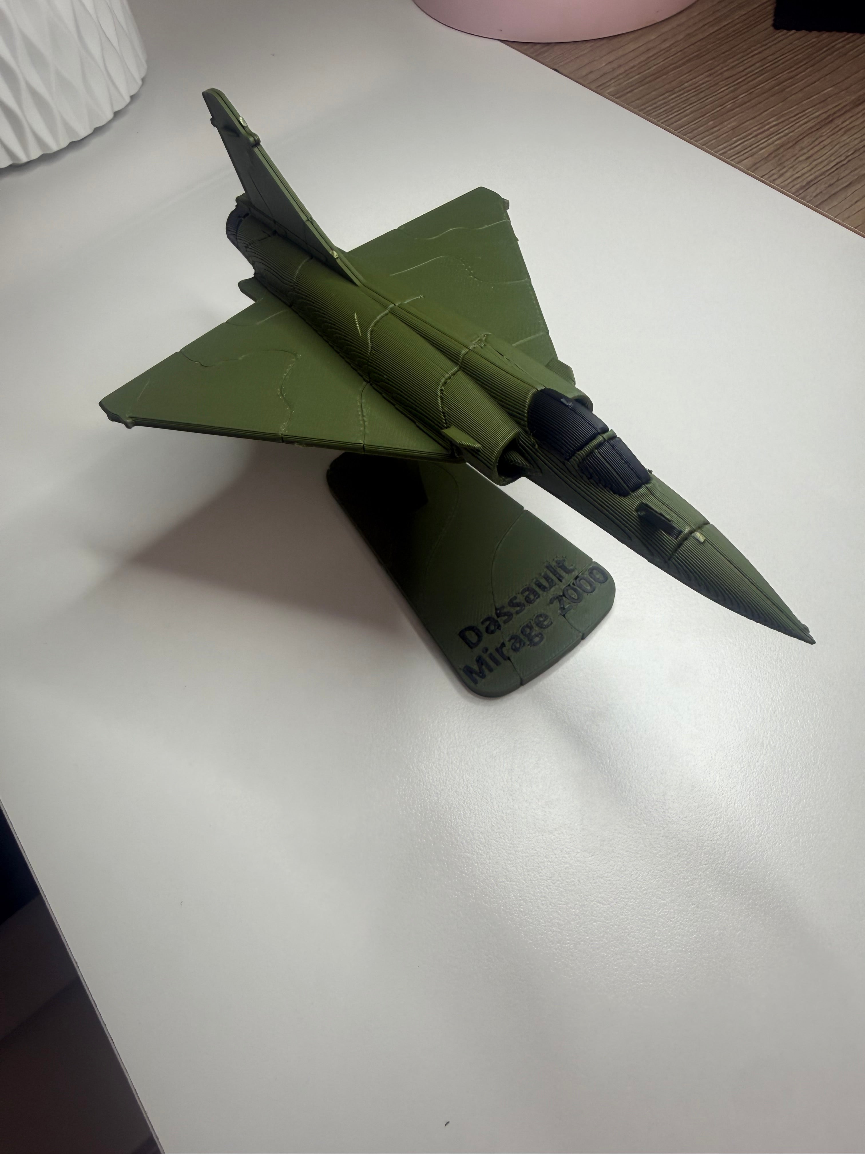 Dassault Mirage 2000 3D Printed Aircraft Model