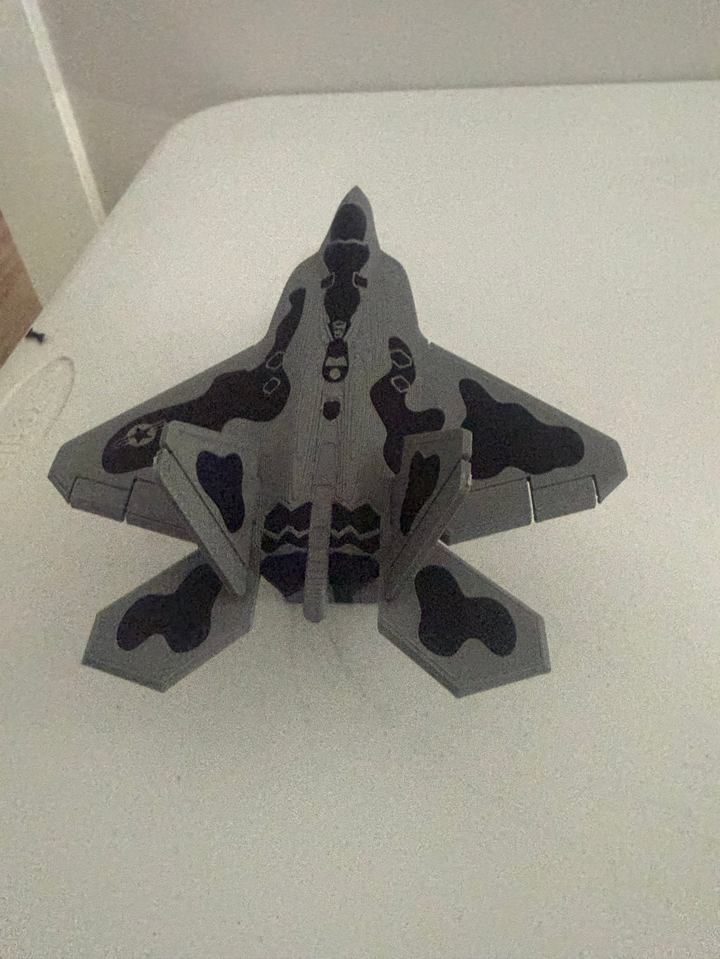 3D Printed F-22 Raptor Model Kit with Missiles – Fighter Jet DIY Build Kit Desk Decor