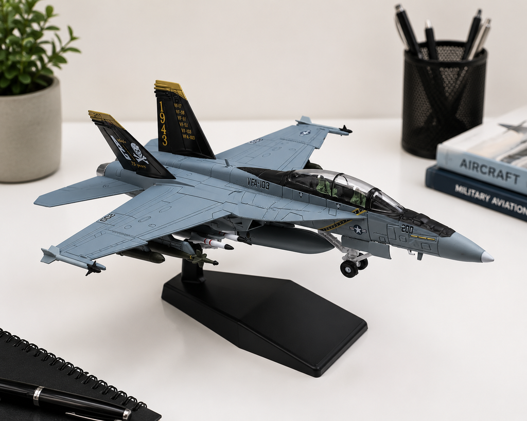 F/A-18 Super Hornet 3D Printed Model Kit – 1:100 Scale