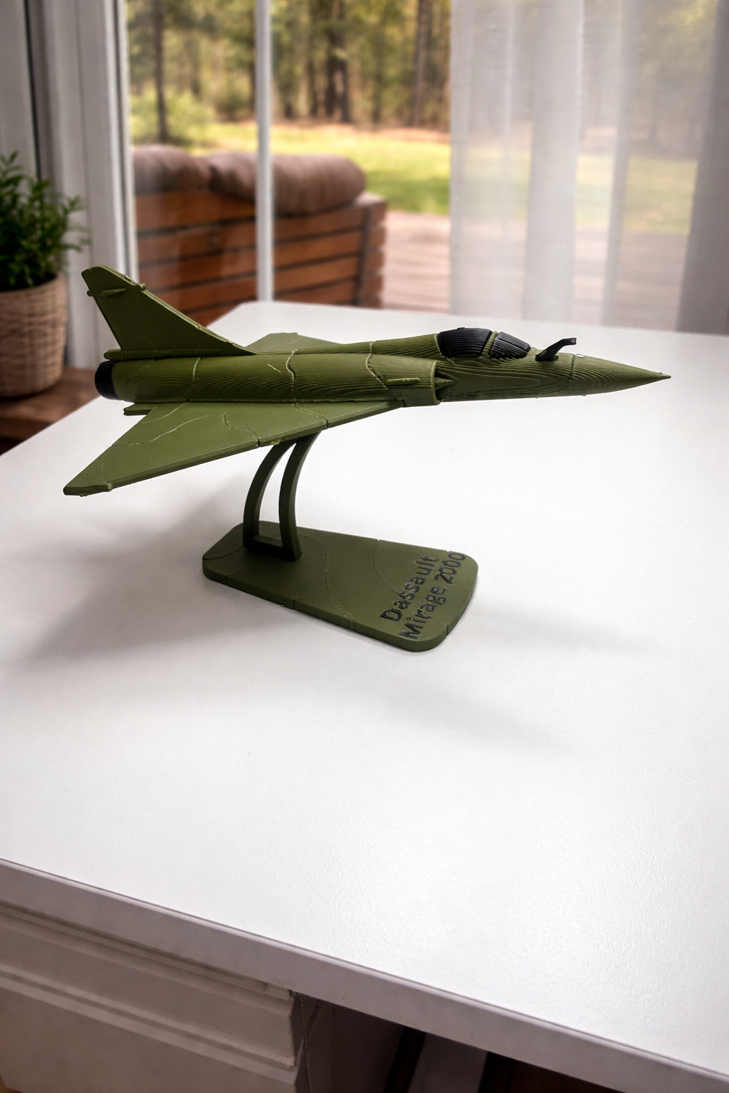 Dassault Mirage 2000 3D Printed Aircraft Model